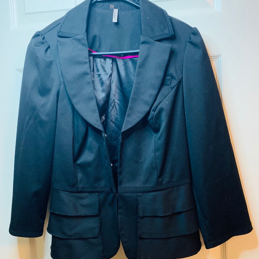 Unique Black Blazer